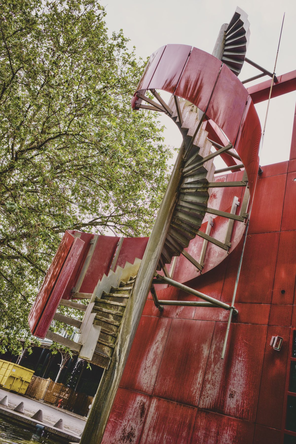 Stairs leading to nowhere. Image Anthony Nelzin-Santos.