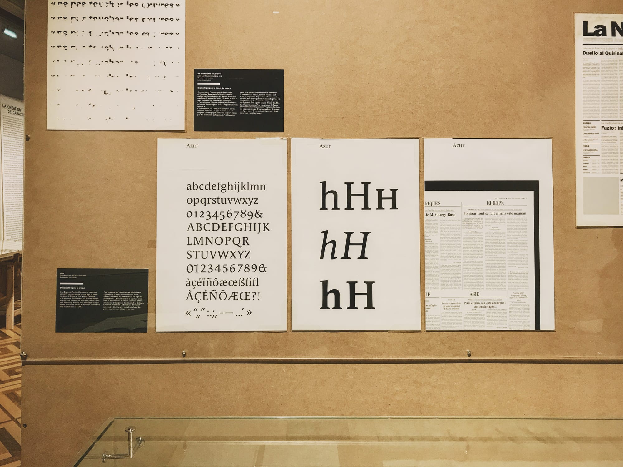An exhibition about typography at Lyon’s museum of printing and graphic communication.  Image Anthony Nelzin-Santos.