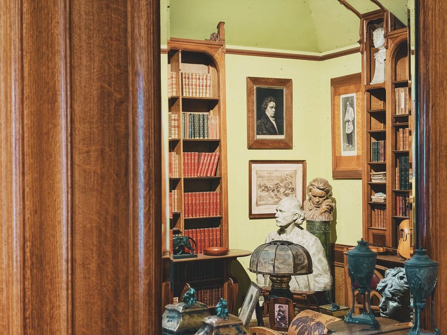 Eugène Ysaye’s studio at the Grand Curtius museum in Liège.