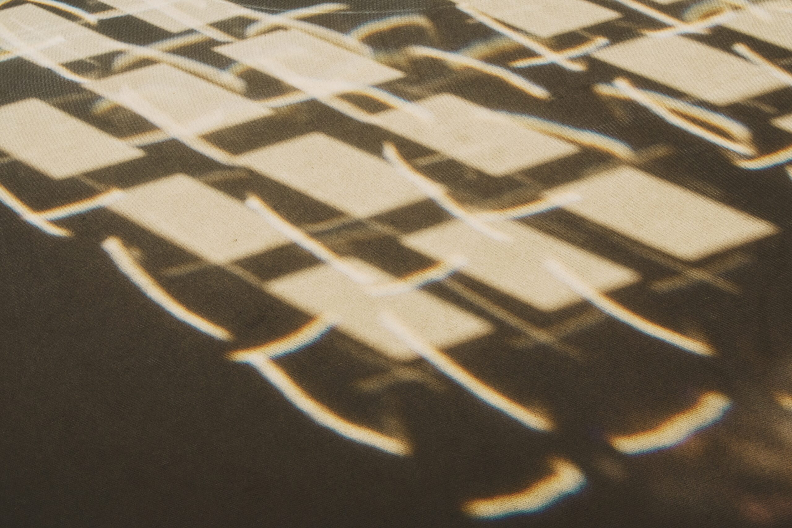 Light reflections.